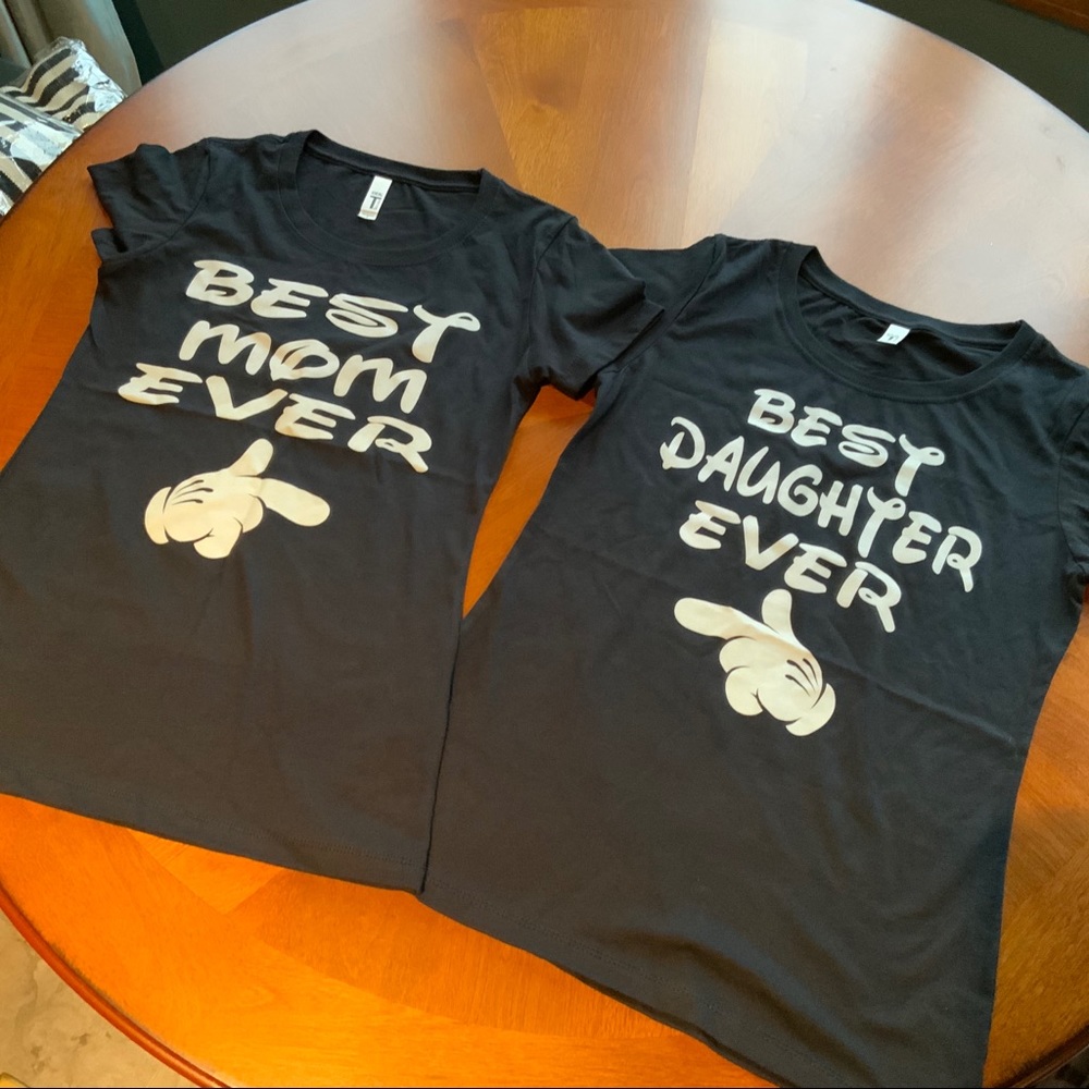 Mother & Daughter Disney shirts